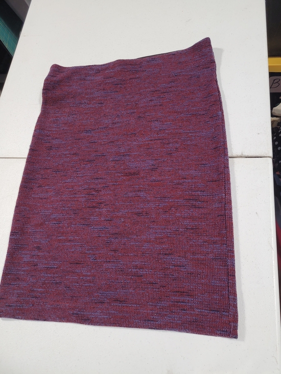 LOFT Dresses & Skirts - LOFT Marled Plum and Blue Knit Pencil Skirt